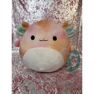 Squishmallows Aksel The Axolotl Pink Plush‎ 7.5" Stuffed Animal, NWT